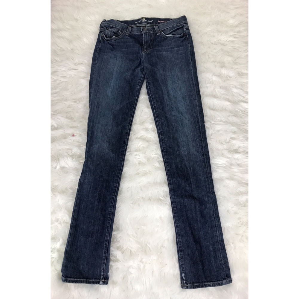 7 for all mankind Roxanne distressed jeans 26